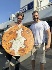 אפוקסי ליצירה, יצירה עם אפוקסי, סדנאת אפוקסי זוגית, סדנה זוגית אפוקסי